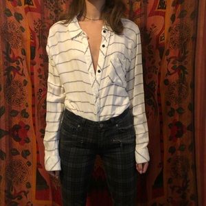 Rails Thin Stripe Flannel